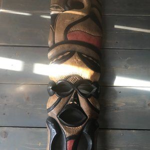 African Wood Mask